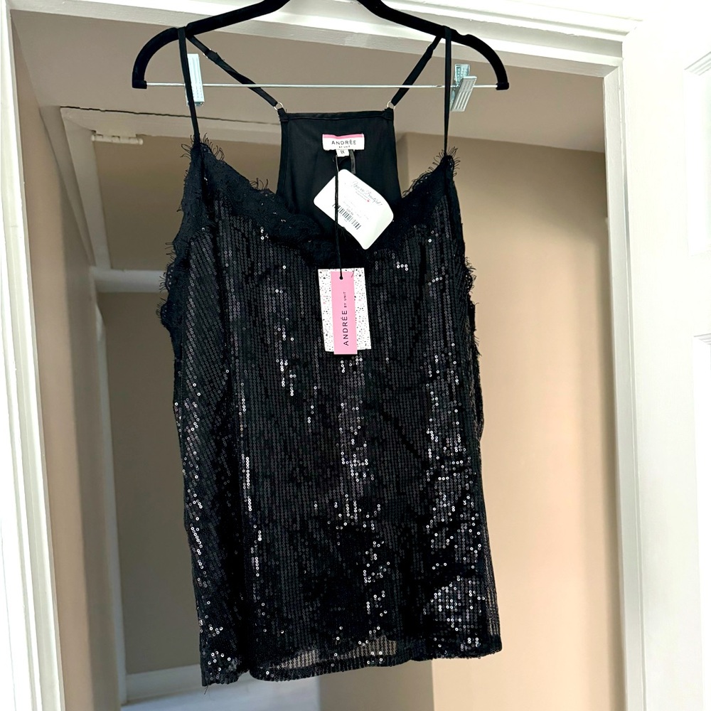 Sequins Tank Top